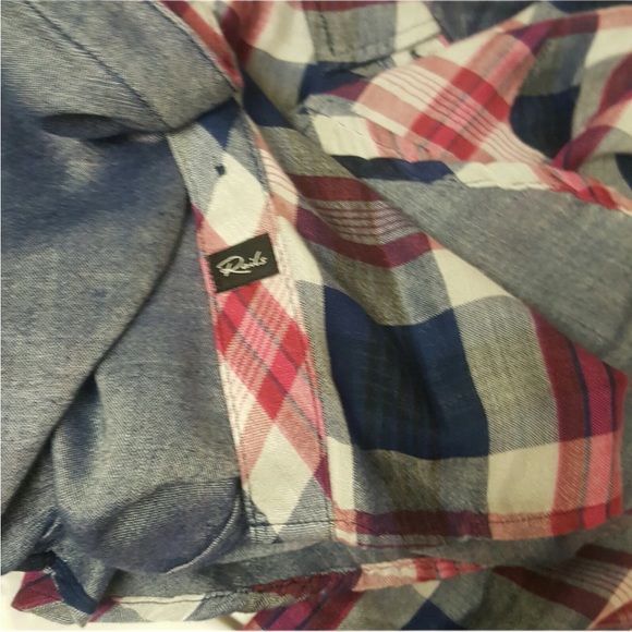 Rails Kendra Red & Blue Plaid Button Down Shirt - Picture 7 of 11